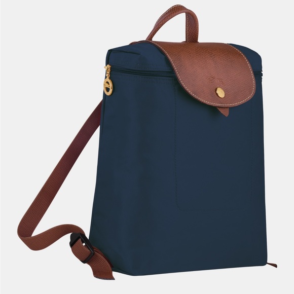 Longchamp LE PLIAGE ORIGINAL M BACKPACK Navy - Picture 12 of 15